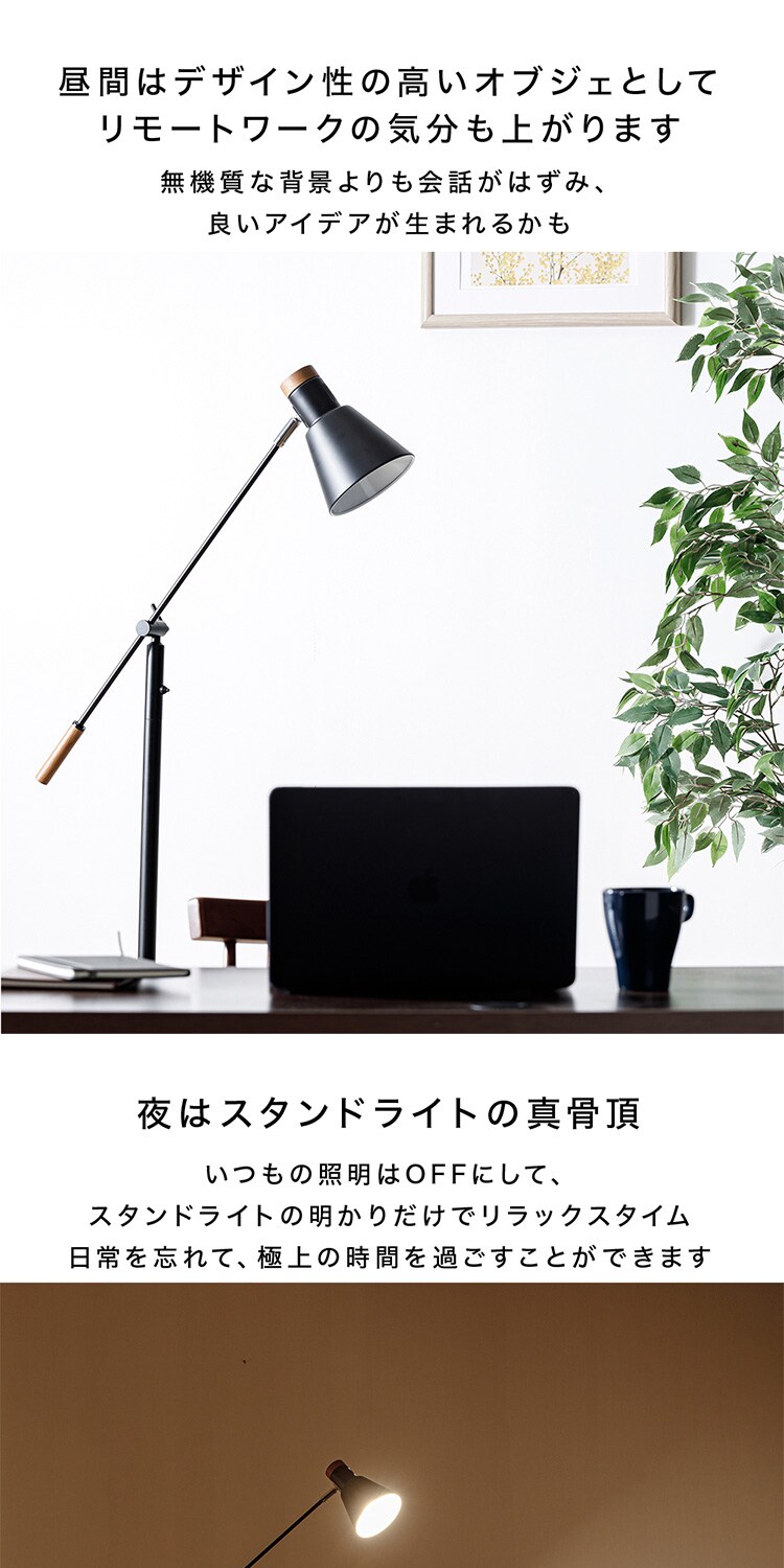 スタンドライト E26 PFL-1T-B ブラック 6