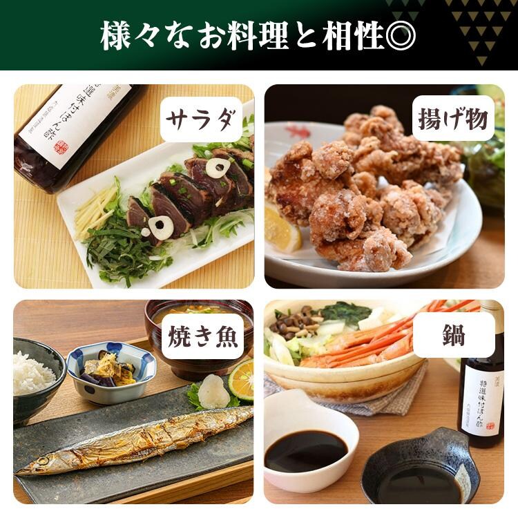 【3本】 ポン酢 内堀醸造 美濃特選味付けぽん酢 360ml  1