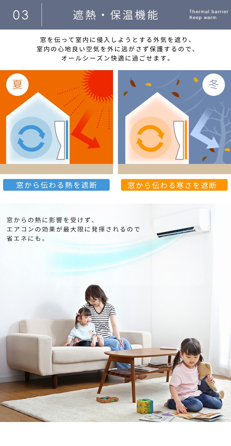 レースカーテン 1枚 UV94％カット 遮像 遮熱 幅150cm&times;丈133cm   7