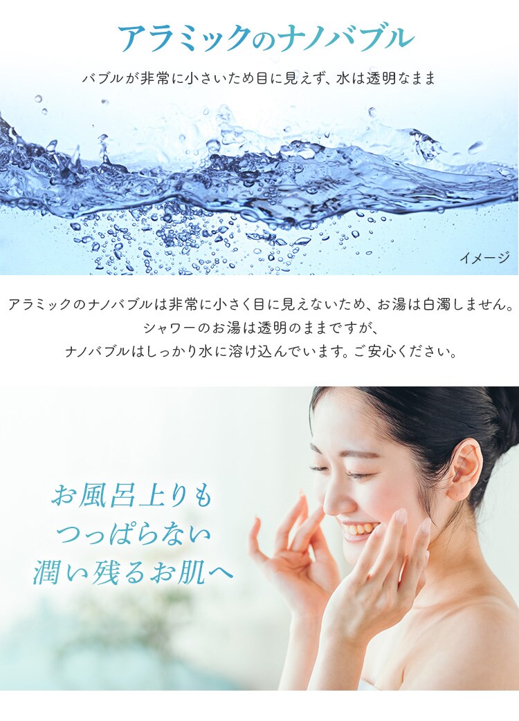 3Dナノバブルシャワー・プレミアム 3D-XN1A-SL 2