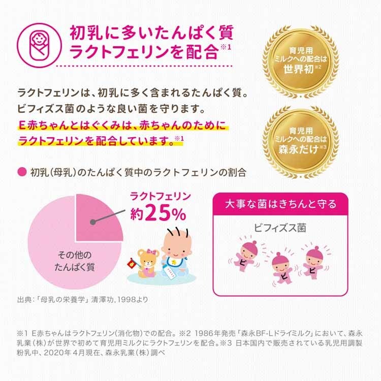 森永 E赤ちゃん エコらくパック つめかえ用 800g 4