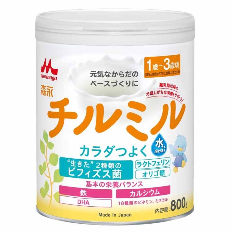 【8個セット】森永 チルミル 大缶 800g 0