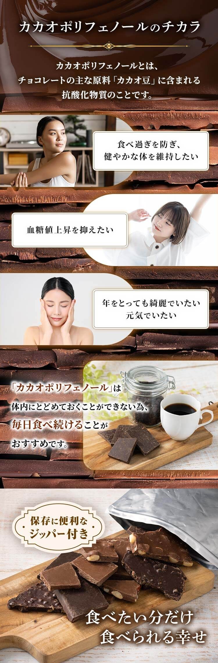 割れチョコダーク/ミルク/ミックスナッツ/オレンジピール（ソフト） 1kg 7