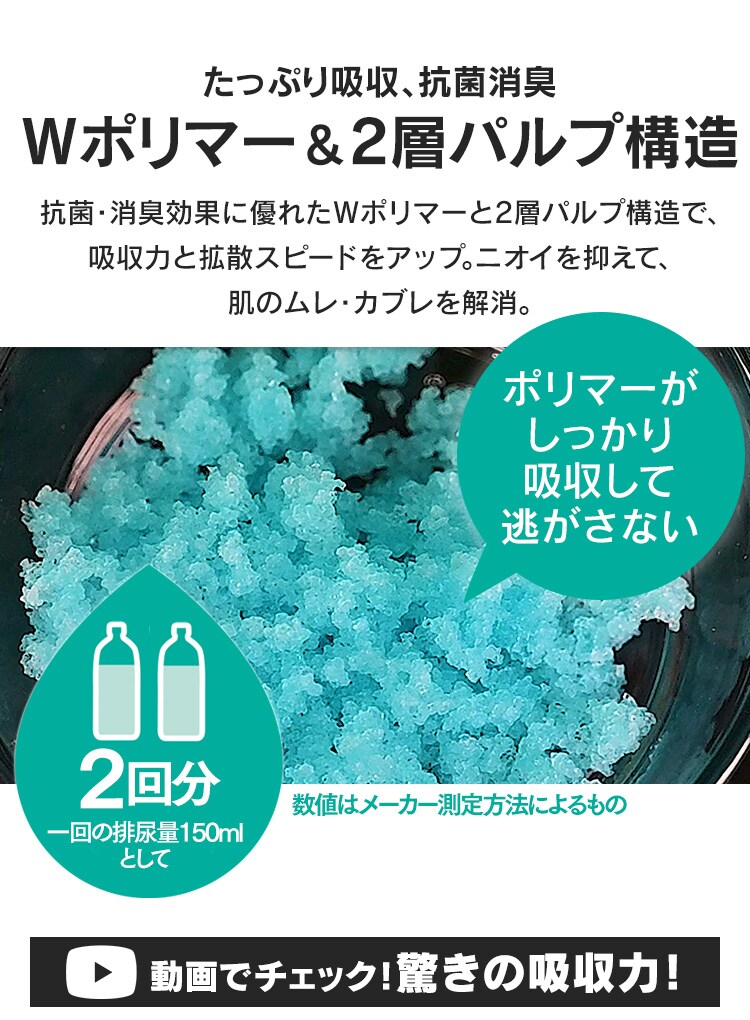 パンツ用尿取りパッド 30枚入3