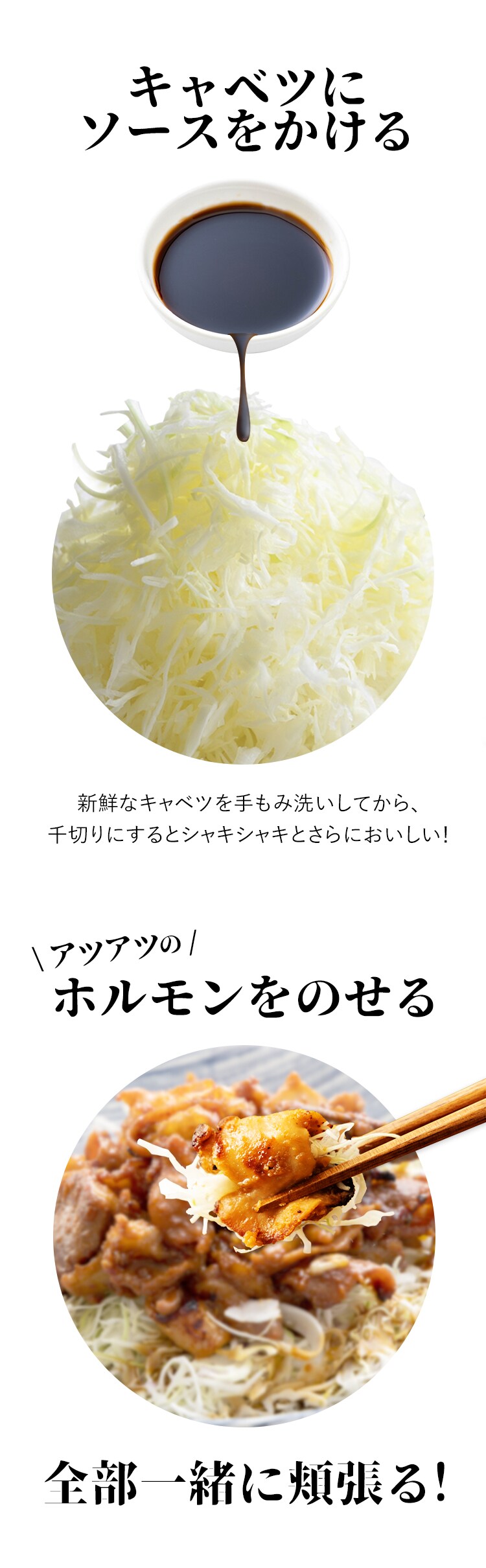気仙沼ホルモン3種セット（みそ・しお・辛口）【代引き不可】3