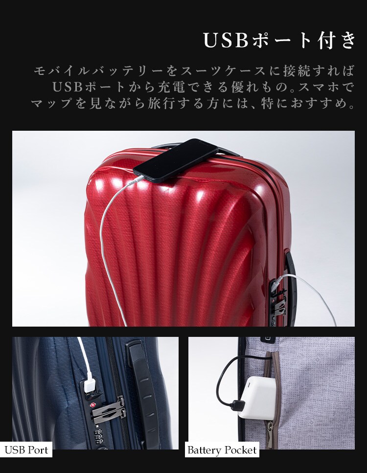  スーツケース 36L サムソナイト 機内持ち込み可能C-lite SPINNER 55/20 メタリックグリーン3