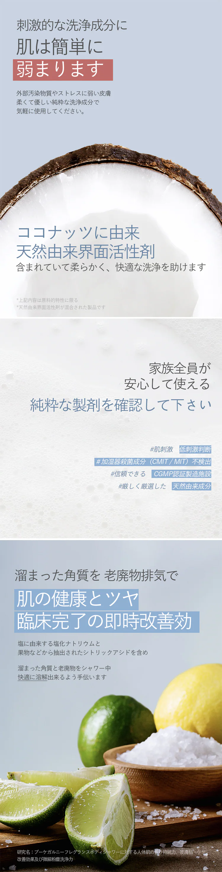 Bouquet Garni  ブーケガルニ ボディシャワー ピンクグレープフルーツの香り 500ml 1