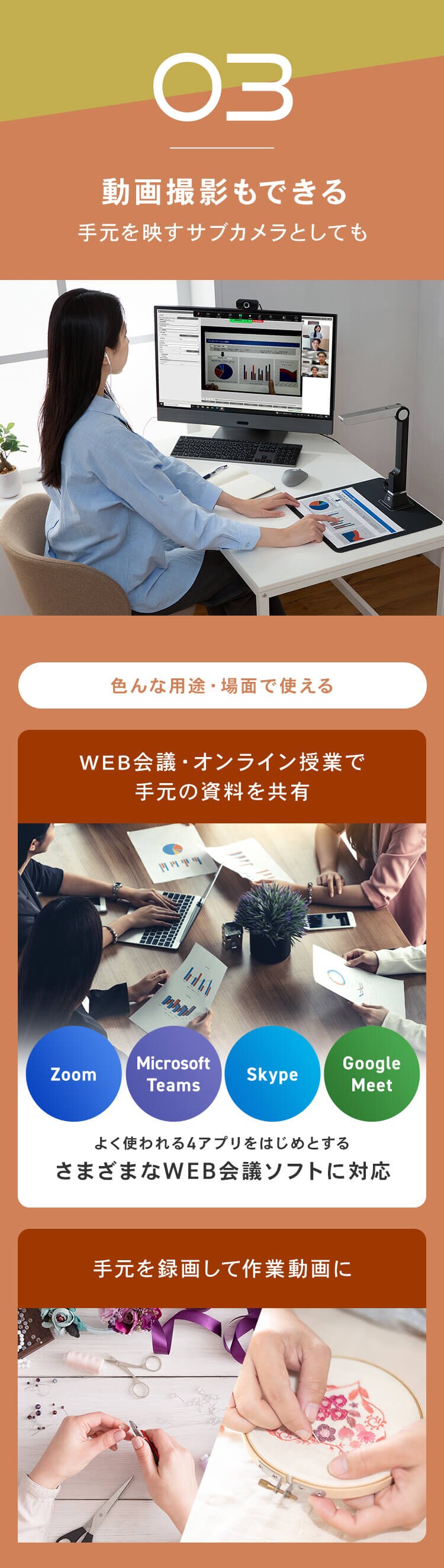 オーバーヘッド型スキャナー A4対応 コンパクト ドキュメントスキャナー ダークグレー WJ1004 8