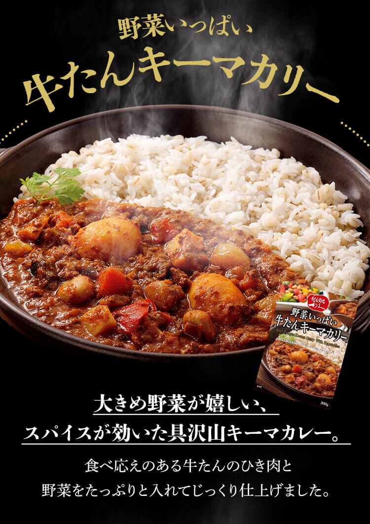 大きな牛たんカレー 300g 大きな牛たんカレー5
