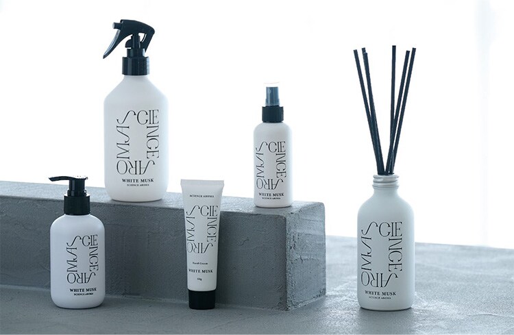 ルームミスト 芳香剤 ファブリックミスト ホワイトムスクの香り Fabric&RoomMist SAR0101 3