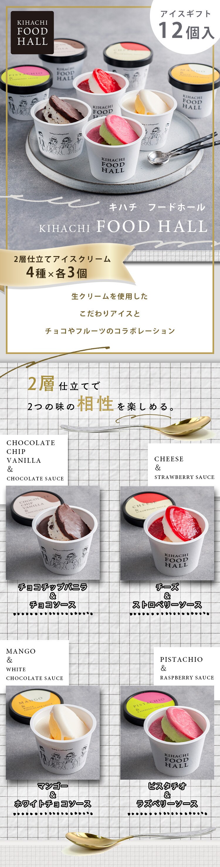 キハチフードホール アイスギフト AH-KF 【時間指定不可】【代引き不可】0