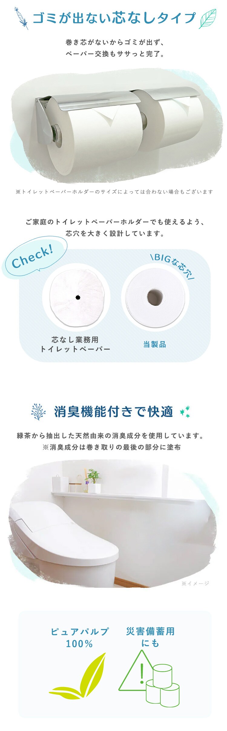 【16ロール】トイレットペーパー 芯なし 5倍巻き パルプ 250m&times;4ロール&times;4個セット 【SYCP】1