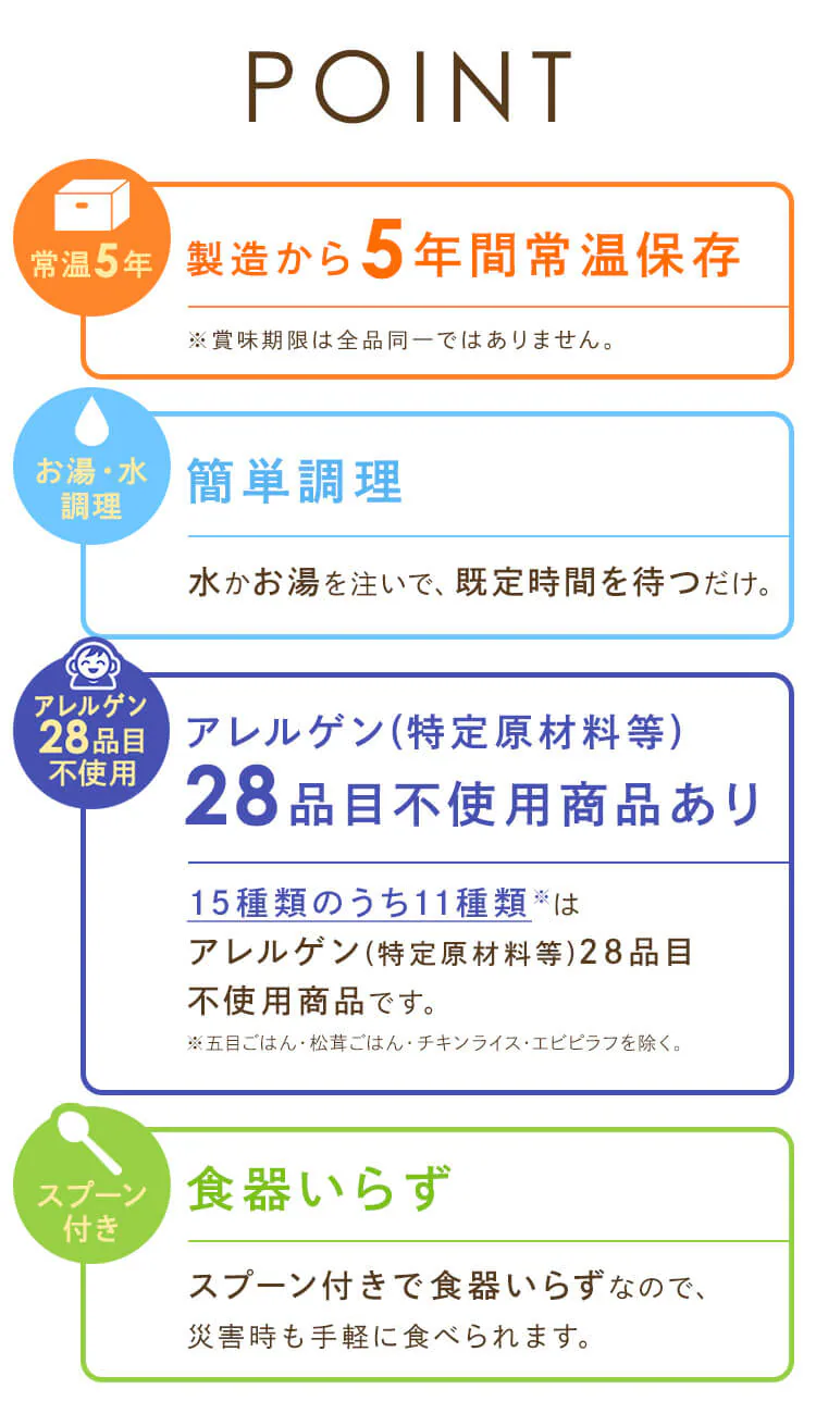  【15食セット】尾西食品 尾西のアルファ米 超コンプリートセット 15種類 1