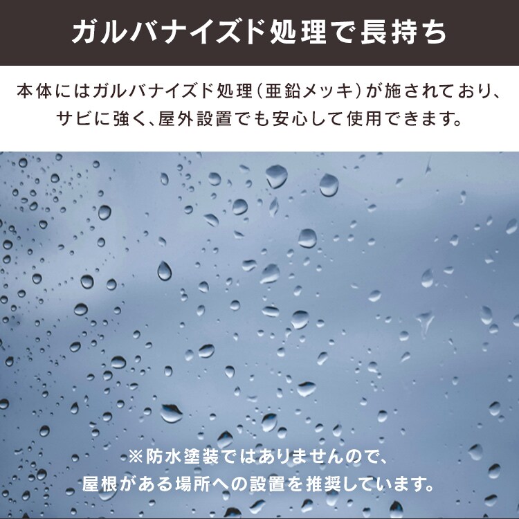 スタンドポスト ポスト 【Fiore（フィオーレ）】 SDM-019 ダークグレー/ブラウン木目MOJYU おしゃれ DIY 固定5