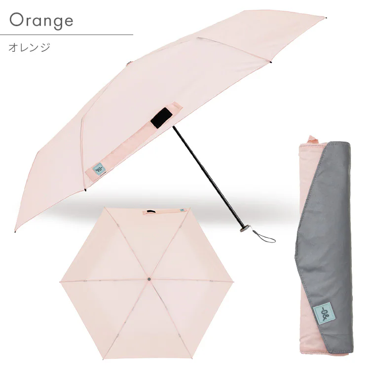 傘 雨傘 折りたたみ傘 6本骨 55cm カーボン骨 122g ミニ コンパクト ミニ55 -0& 52332 パープル4