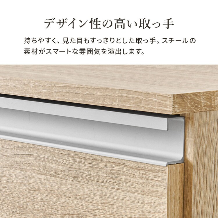 キッチンカウンター VKC-7141DBR ダークブラウン/収納庫タイプ【時間指定不可】【代引き不可】10