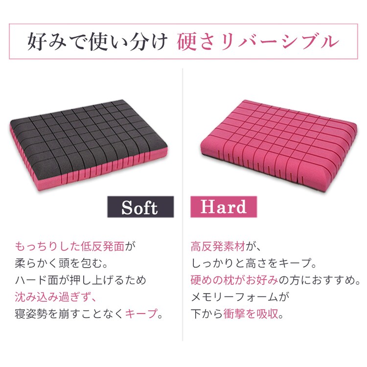 まくら 無重力枕 スタンダード L/高さ11cm 通気性 高反発 低反発 体圧分散 F1F2 The Cubes Cubes01-L12