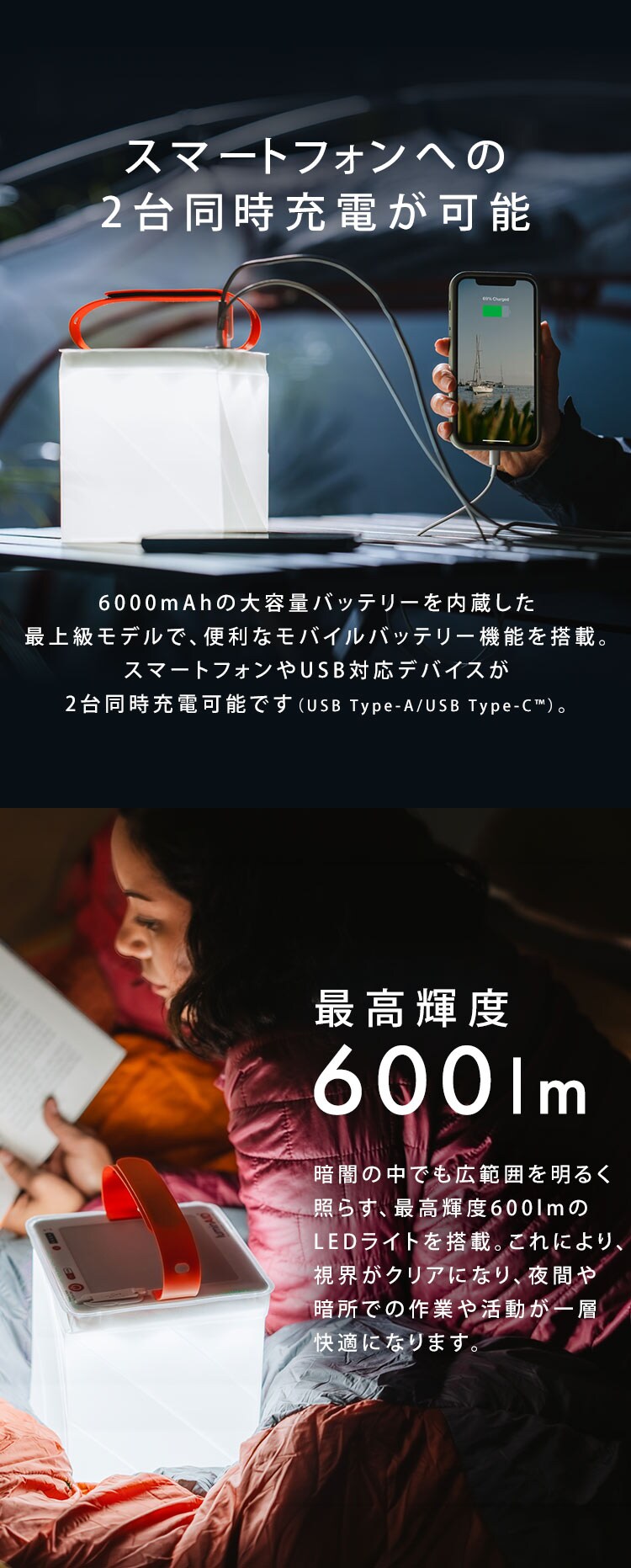 ルミンエイド サバイバー ランタン ソーラーランタン インフレータブル 充電器 コンパクト 防災 140811