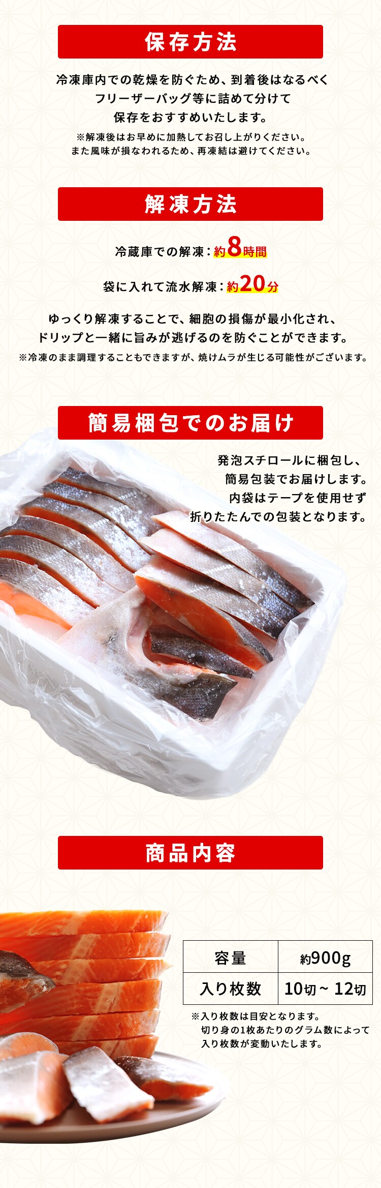 【訳あり】国産銀鮭定塩切身 900g 【代引き不可】2
