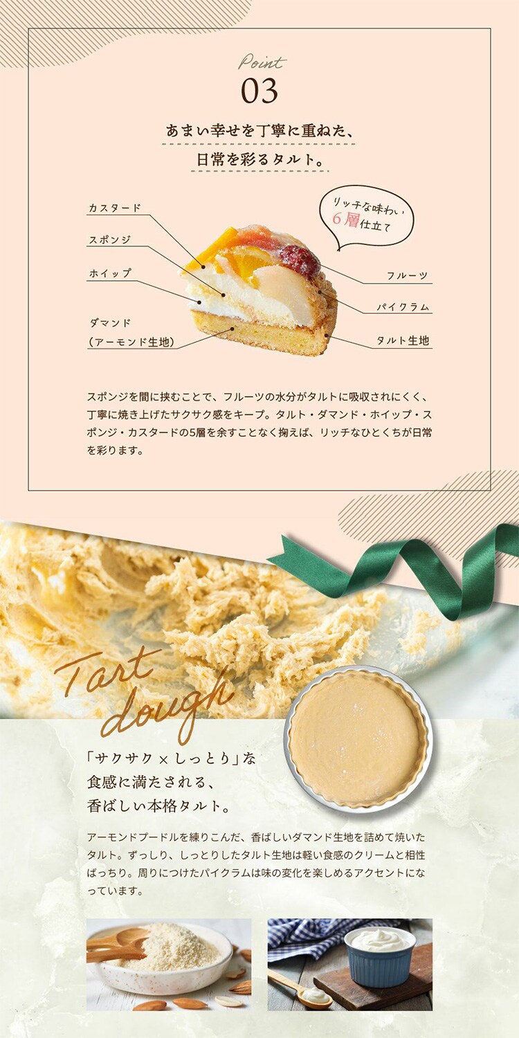 母の日 2026 スイーツ お菓子 ギフト フルーツタルト ケーキ 7種のフルーツ 【お届けは5/6(水)〜5/9(土)】【日時指定不可】【代引き不可】1