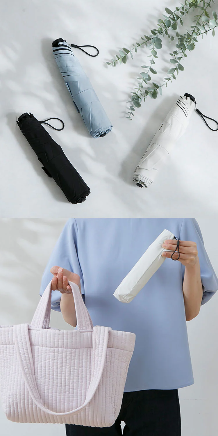 スマートエール 軽量 晴雨兼用傘 55cm ブルーグレー6