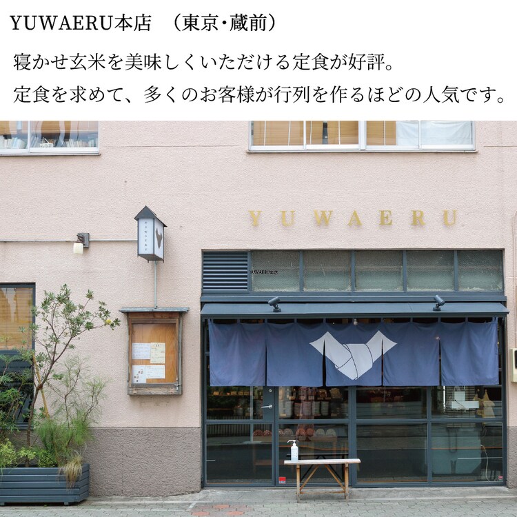 【6食】 yuwaeru 寝かせ玄米ごはん160g もち麦ブレンド NGC-160 3