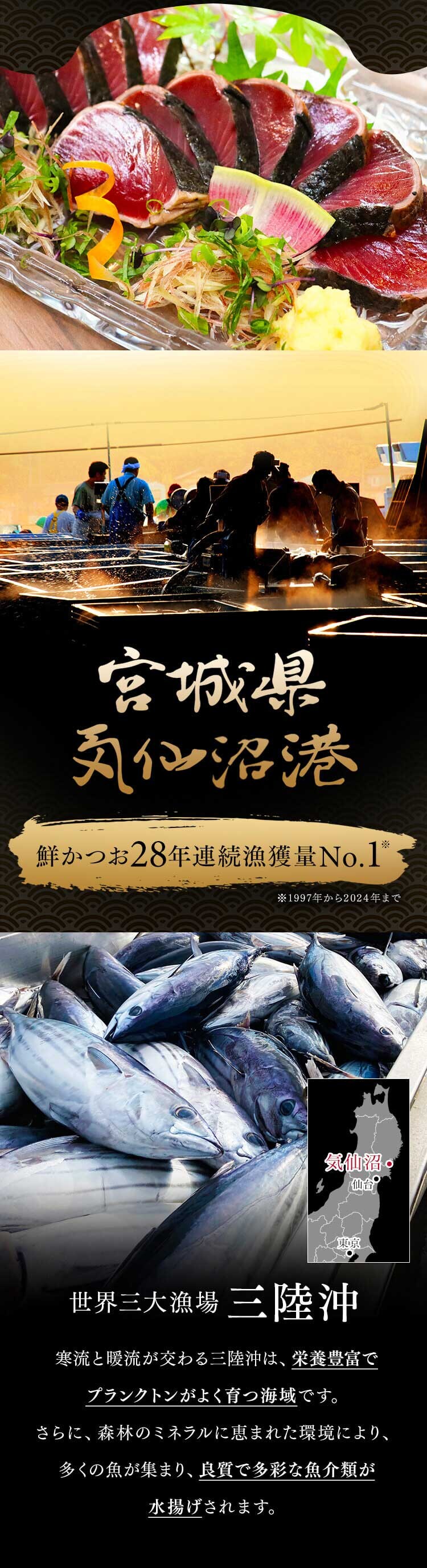 気仙沼宮城 産地直送 夏かつおたたき600ｇ1