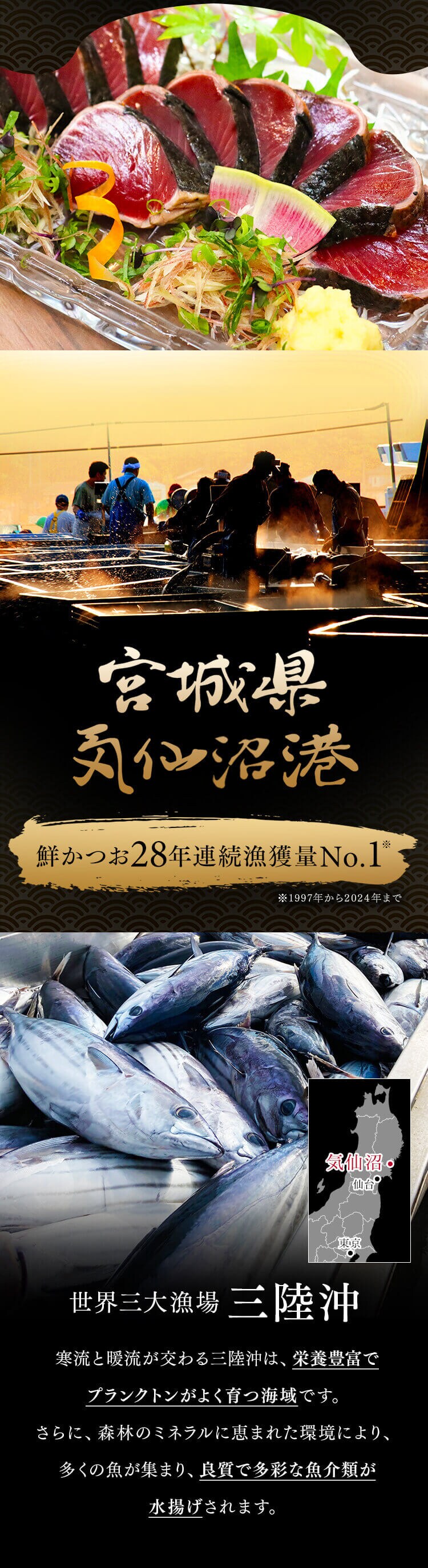 気仙沼宮城 産地直送 戻りかつおたたき600g1