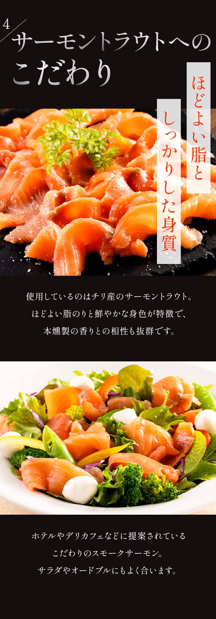 【訳あり】スモークサーモントラウト切落し 600g 【時間指定不可】【代引不可】【同梱不可】5