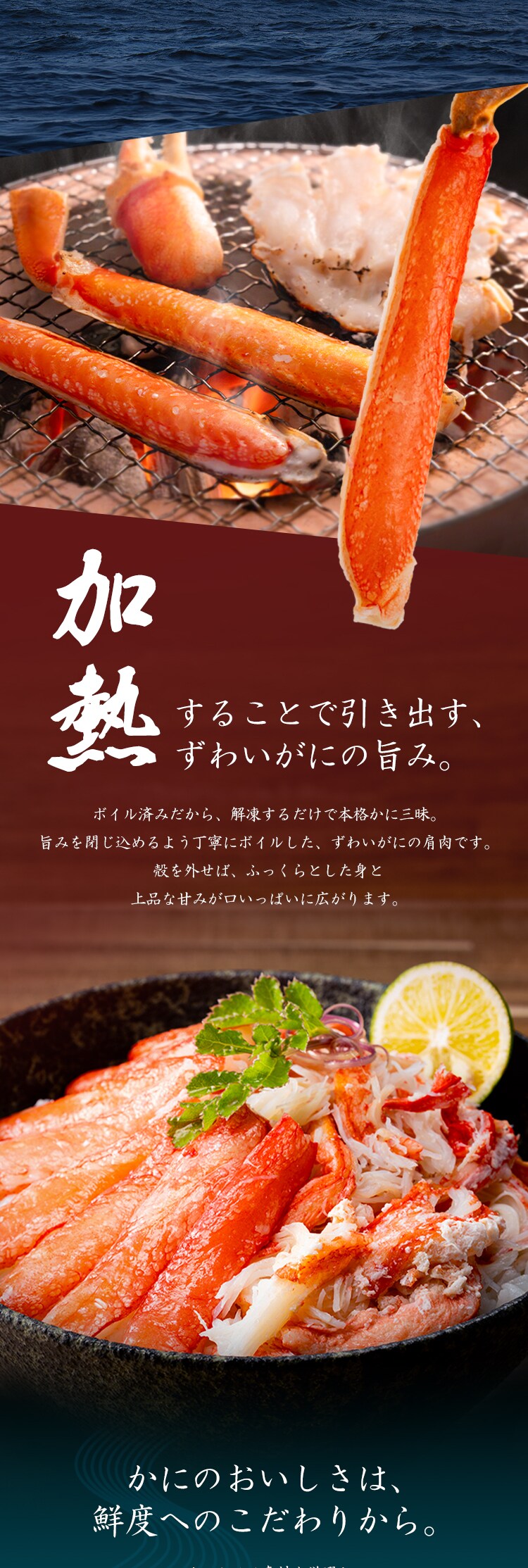 ボイルずわい蟹 肩（7〜8肩入） 【時間指定不可】【代引不可】【同梱不可】7