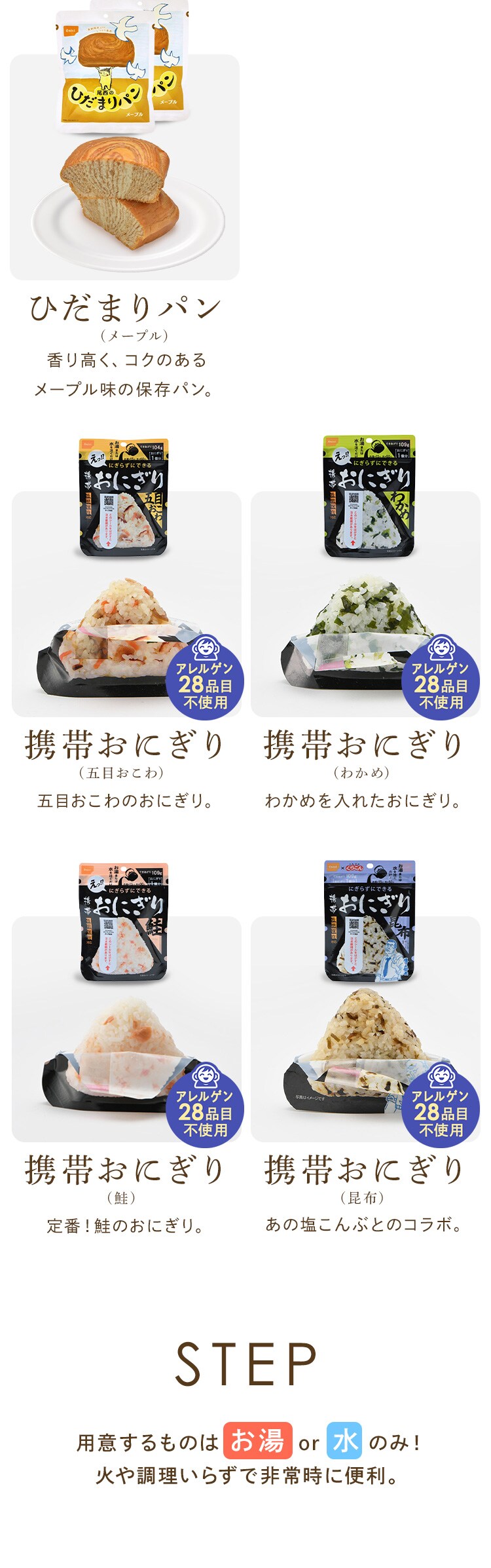 非常食 7日分セット 24食 防災用品 尾西食品4