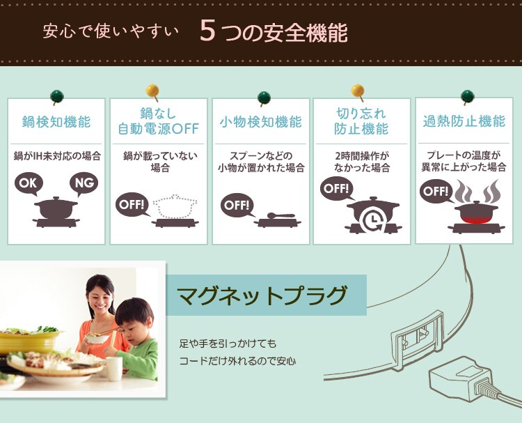5つの安全機能