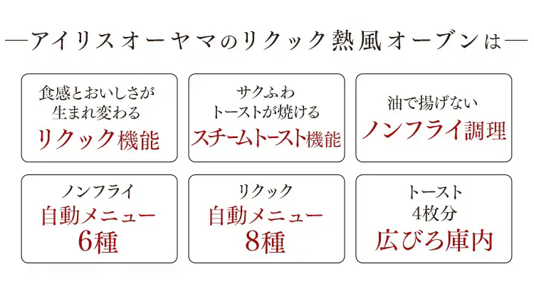【訳あり】リクック熱風オーブン FVX-M3B-S2