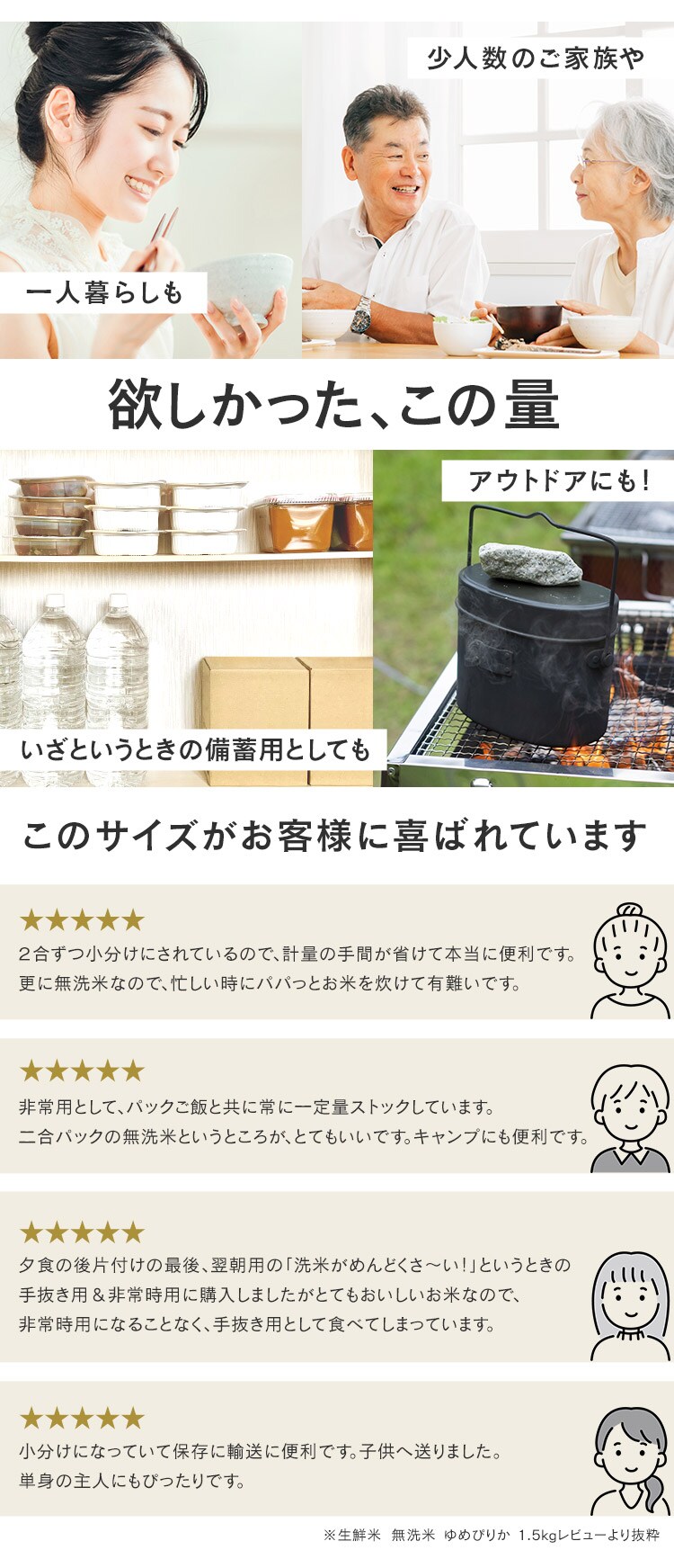 令和7年産 米 無洗米 新潟県産 コシヒカリ 1.5kg1