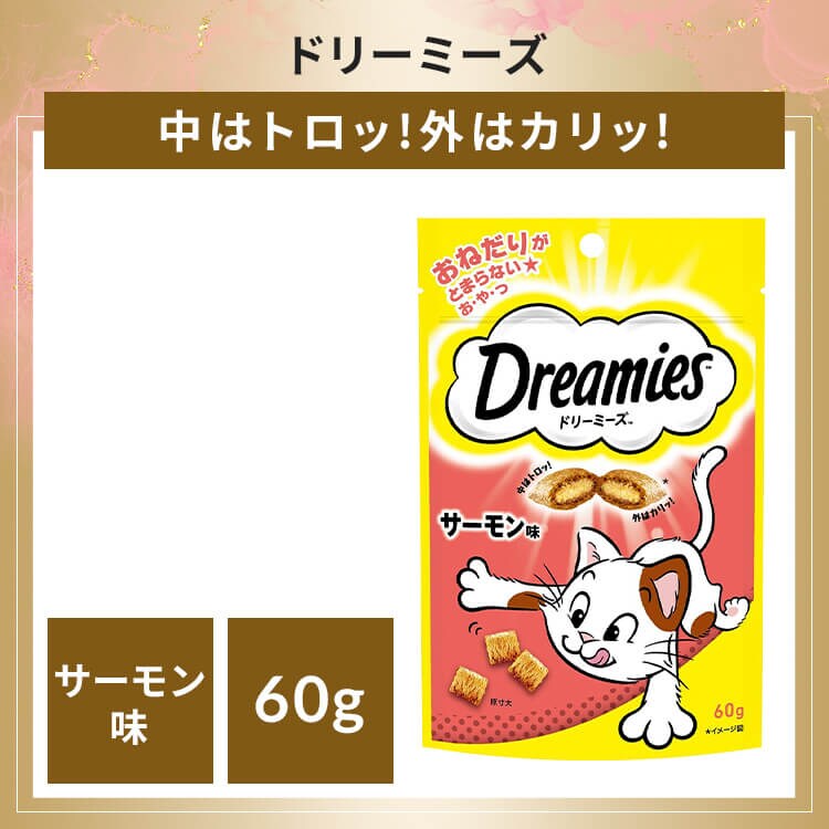 マースジャパンリミテッド ドリーミーズ 60g DRE12 サーモン味猫 おやつ