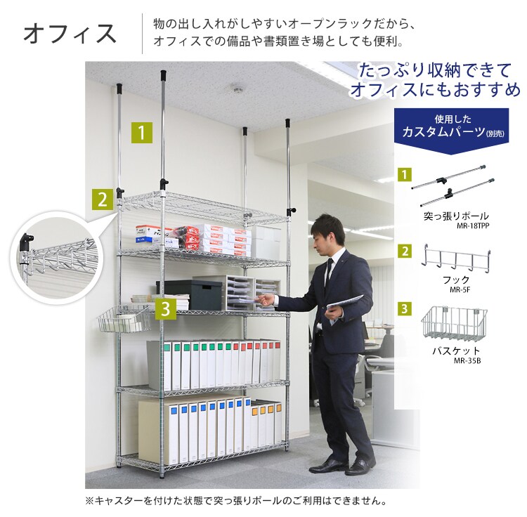 スチールラック 幅120cm メタルラック 5段 SE-1218 メタルラック 5段