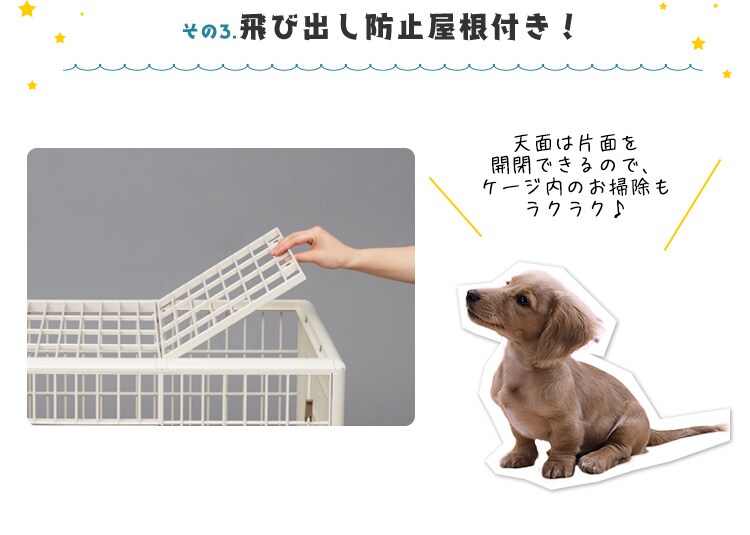 【訳あり】プラケージ ベージュ 小型犬用3