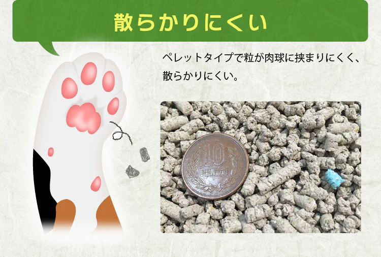 【5袋セット】 お茶の猫砂 7L OCN-70 6
