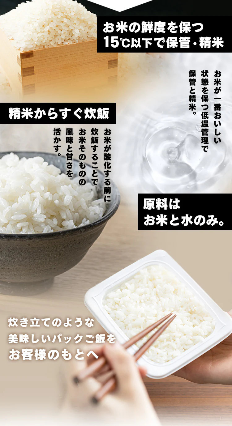 低温製法米のパックごはん 国産米100％ 200g&times;30パック 2