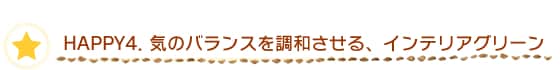HAPPY�S�D�@�C�̃o�����X�𒲘a������A�C���e���A�O���[��