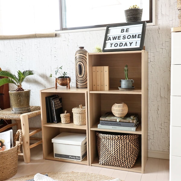 カラーボックス】片付く部屋づくりのカラーボックスアレンジ術