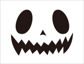 ジャック・オー・ランタン型紙3