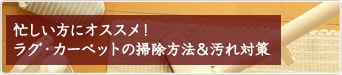 ���O�E�J�[�y�b�g�̑|�����@������΍�