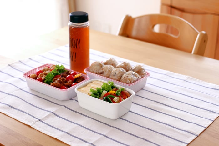 朝のお弁当作りがラクになる!お弁当グッズのすっきり収納