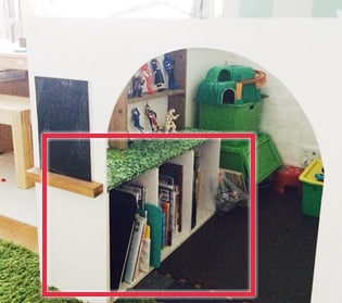 男の子におすすめ!秘密基地風のキッズスペース