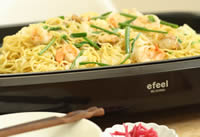 ごま油で香ばしく!海鮮アジアン焼きそば