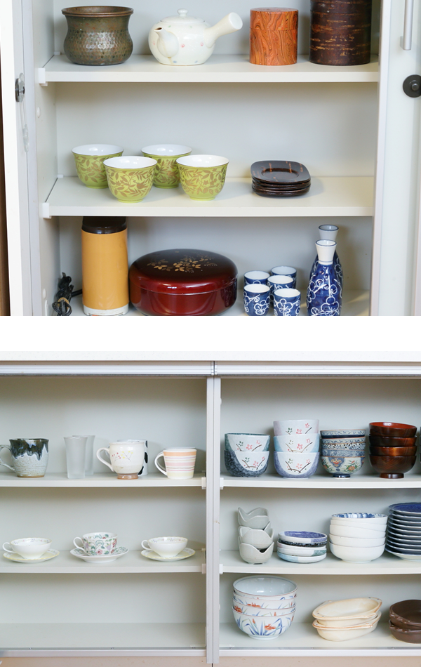 【After】家族の食器を、人数に見合った量に減らしたらこんなにすっきり!