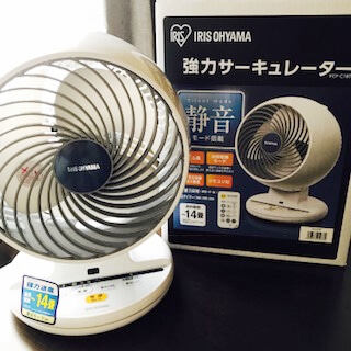【新品】アイリスオーヤマ 強力サーキュレーター PCF-C18T サーキュレーター 上下左右首振りタイプ PCF-C18Tモニターレポート