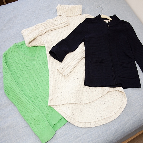しまう前に、必要な服かどうかをチェック!