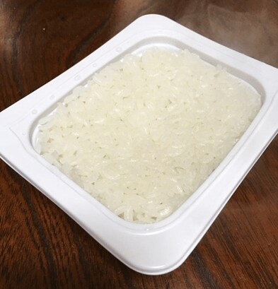 お米の一粒一粒がしっかりしてて